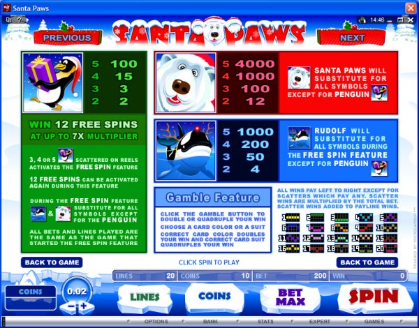 Microgaming 5 reel slot machine image