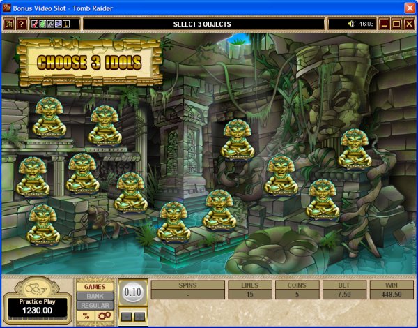 Microgaming 5 reel slot machine image