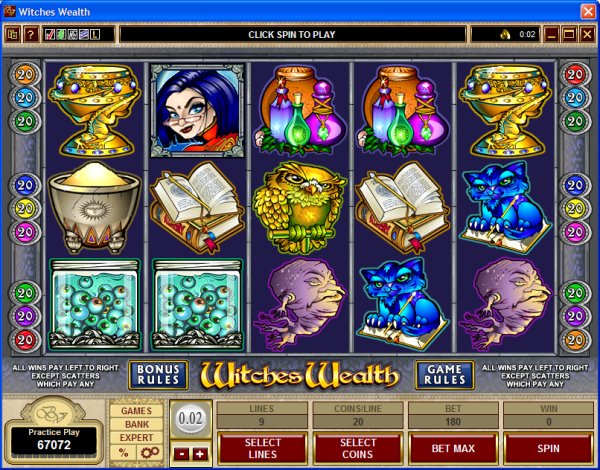 Microgaming 5 reel slot machine image