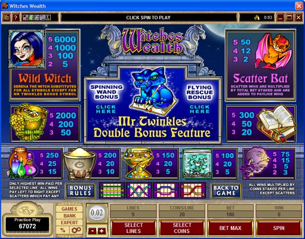 Microgaming 5 reel slot machine image