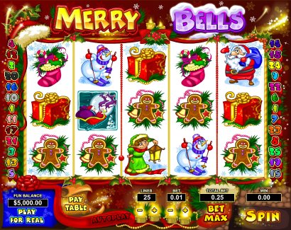 Merry Bells online slot machine image