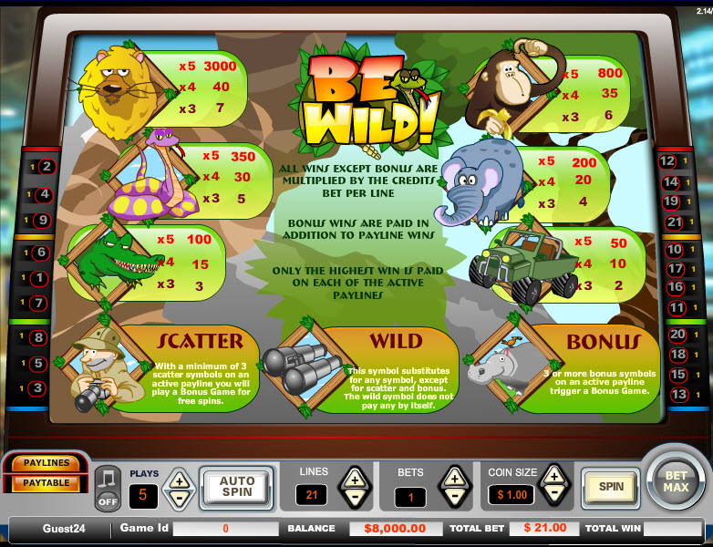 Vistagaming slot machine image