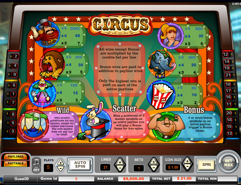 Vistagaming slot machine image
