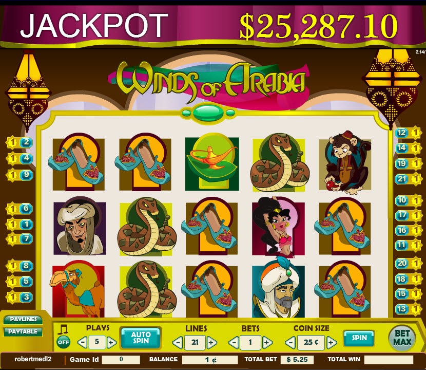 Vistagaming slot machine image