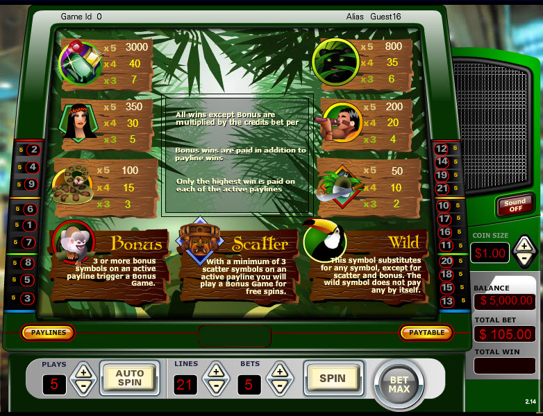 Vistagaming slot machine image