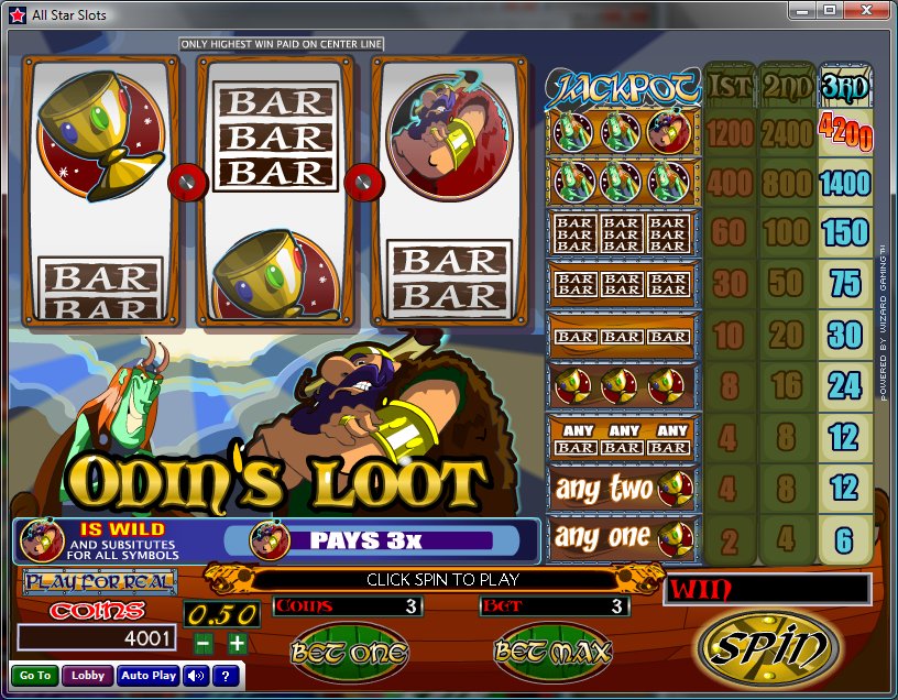 Wizard Gaming slot machine image