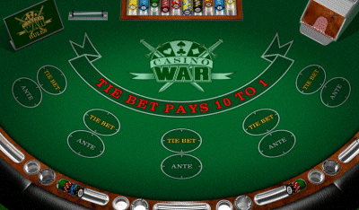 casino war layout