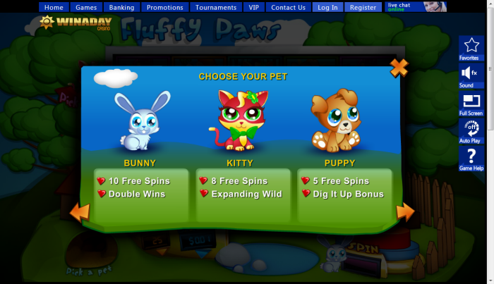 Win A Day Casino slot machine image