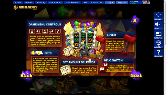 Win A Day Casino slot machine image