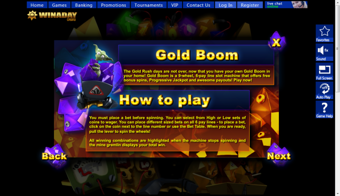 Win A Day Casino slot machine image
