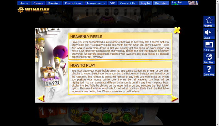 Win A Day Casino slot machine image