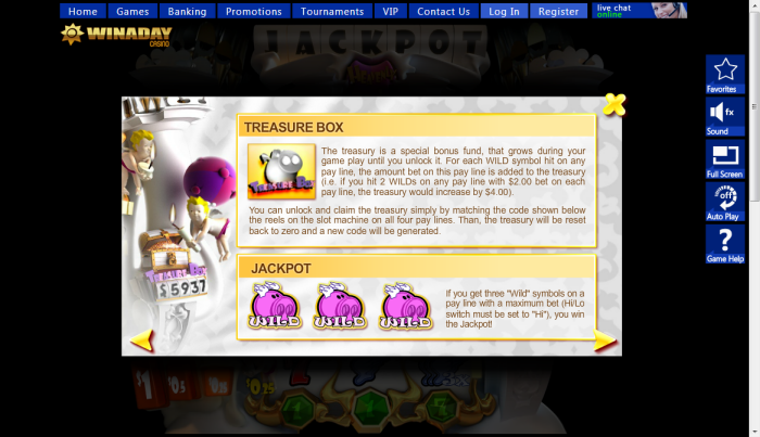 Win A Day Casino slot machine image