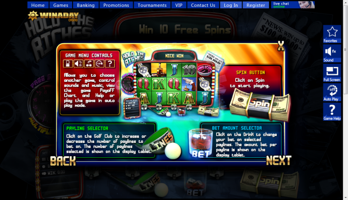 Win A Day Casino slot machine image