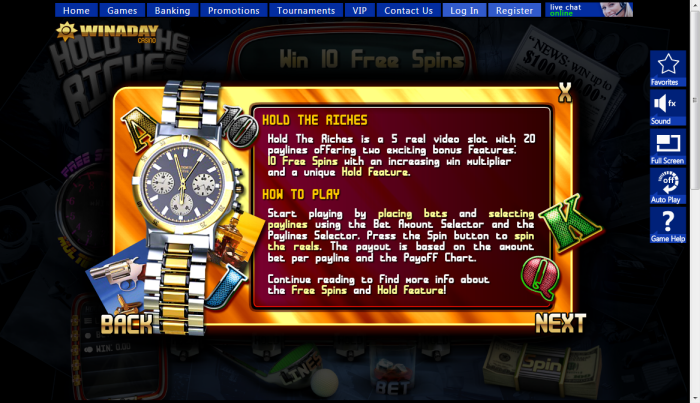 Win A Day Casino slot machine image
