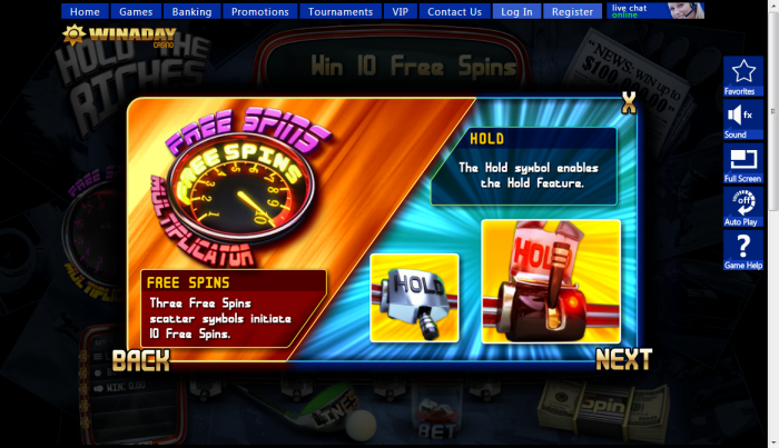 Win A Day Casino slot machine image
