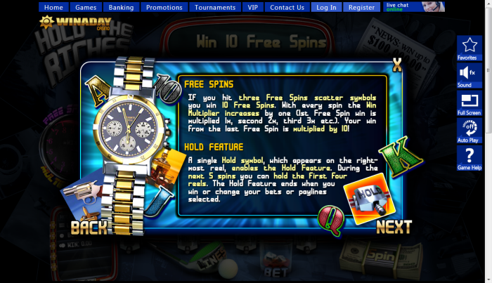 Win A Day Casino slot machine image