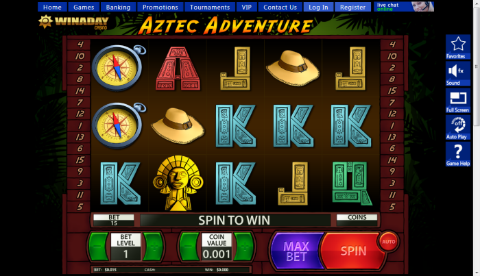 Win A Day Casino slot machine image