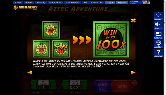 Win A Day Casino slot machine image