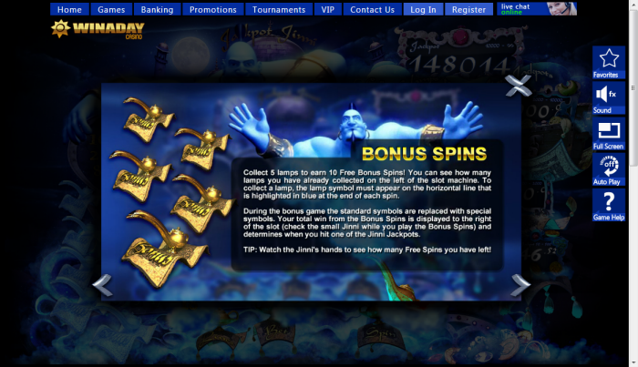 Win A Day Casino slot machine image