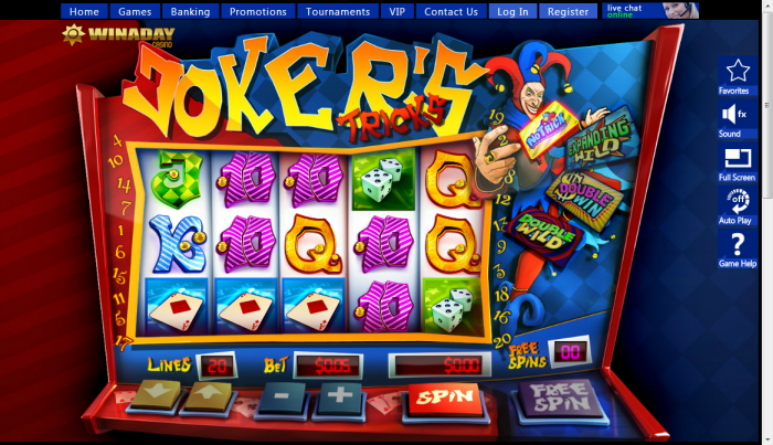 Win A Day Casino slot machine image
