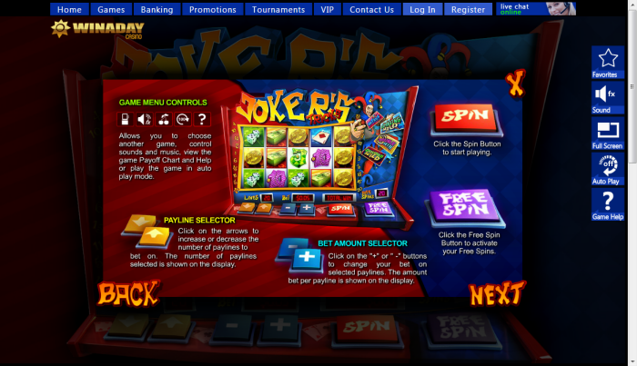 Win A Day Casino slot machine image