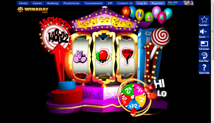 Win A Day Casino slot machine image
