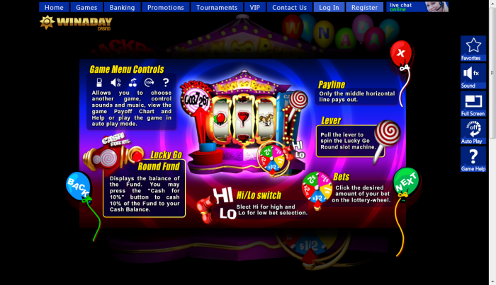 Win A Day Casino slot machine image