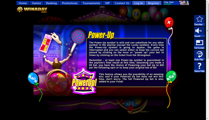 Win A Day Casino slot machine image