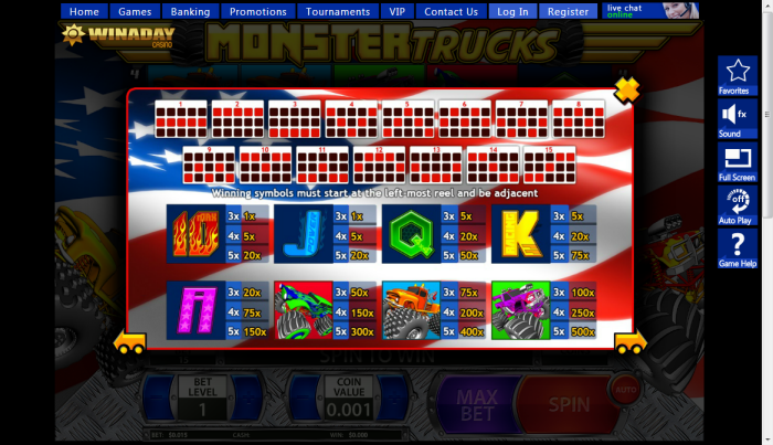 Win A Day Casino slot machine image