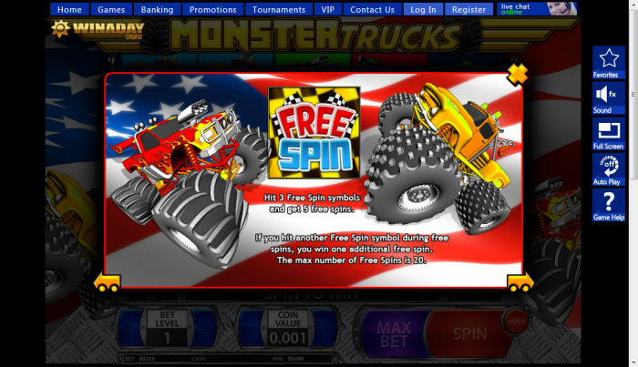 Win A Day Casino slot machine image