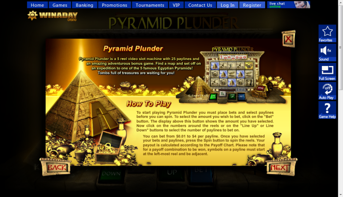 Win A Day Casino slot machine image