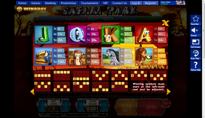 Win A Day Casino slot machine image