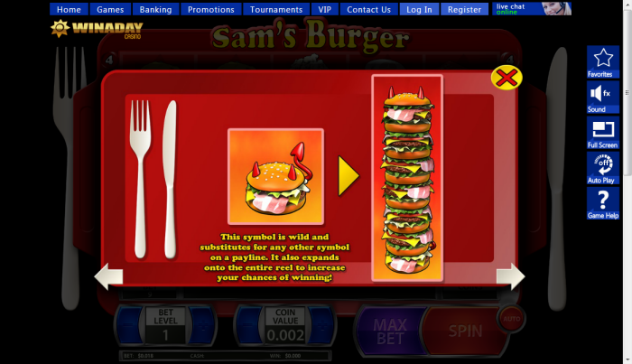 Win A Day Casino slot machine image