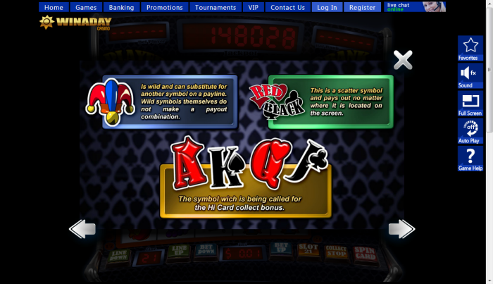 Win A Day Casino slot machine image