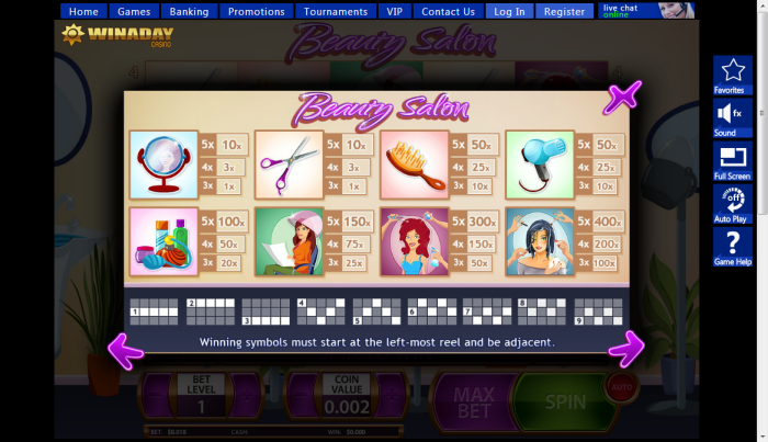 Win A Day Casino slot machine image
