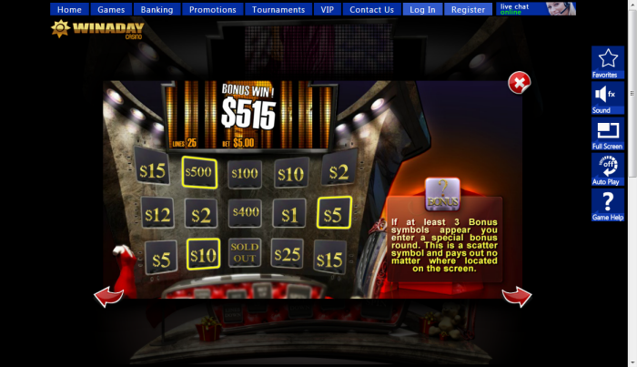 Win A Day Casino slot machine image