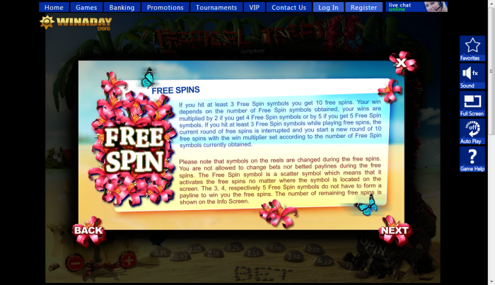 Win A Day Casino slot machine image