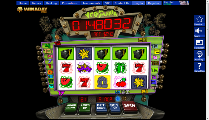 Win A Day Casino slot machine image