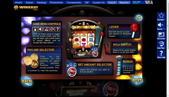 Win A Day Casino slot machine image