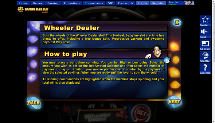 Win A Day Casino slot machine image
