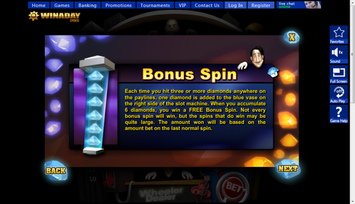 Win A Day Casino slot machine image