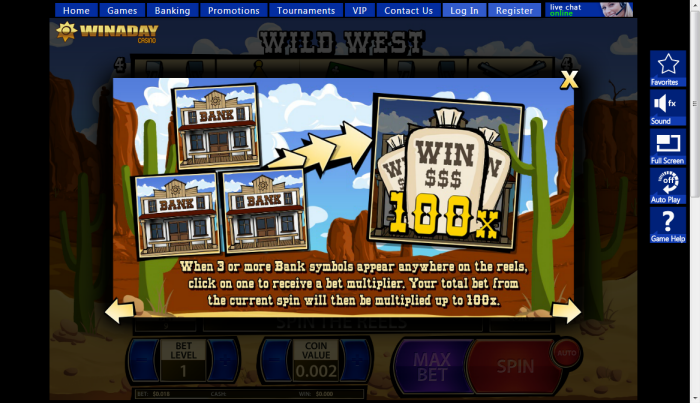 Win A Day Casino slot machine image