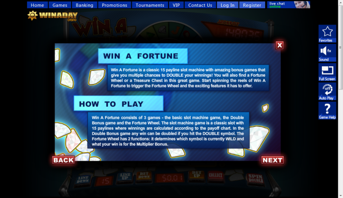 Win A Day Casino slot machine image