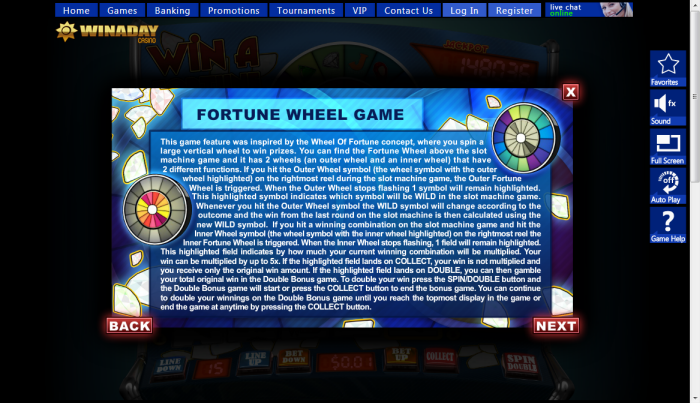 Win A Day Casino slot machine image