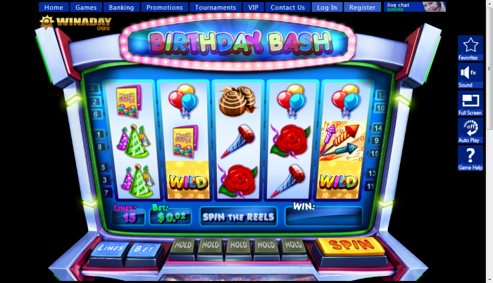 Win A Day Casino slot machine image