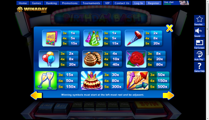 Win A Day Casino slot machine image