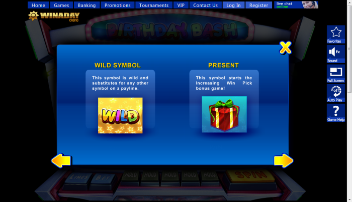Win A Day Casino slot machine image