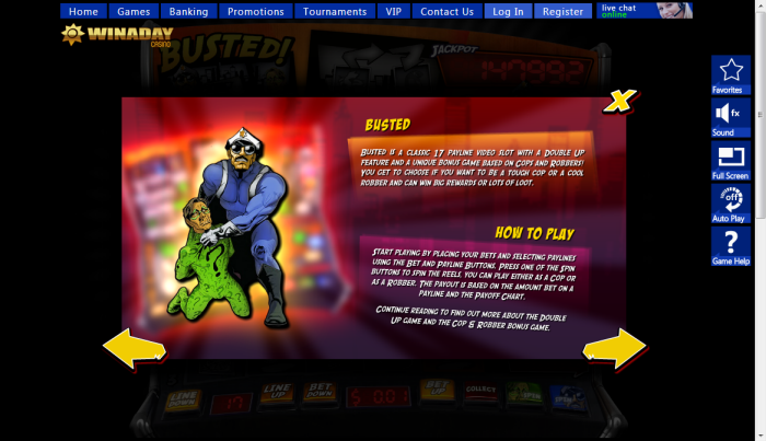 Win A Day Casino slot machine image