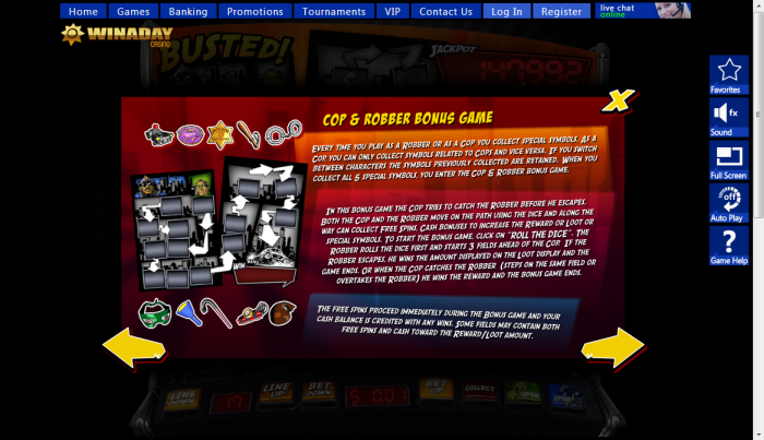 Win A Day Casino slot machine image