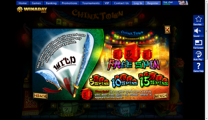 Win A Day Casino slot machine image